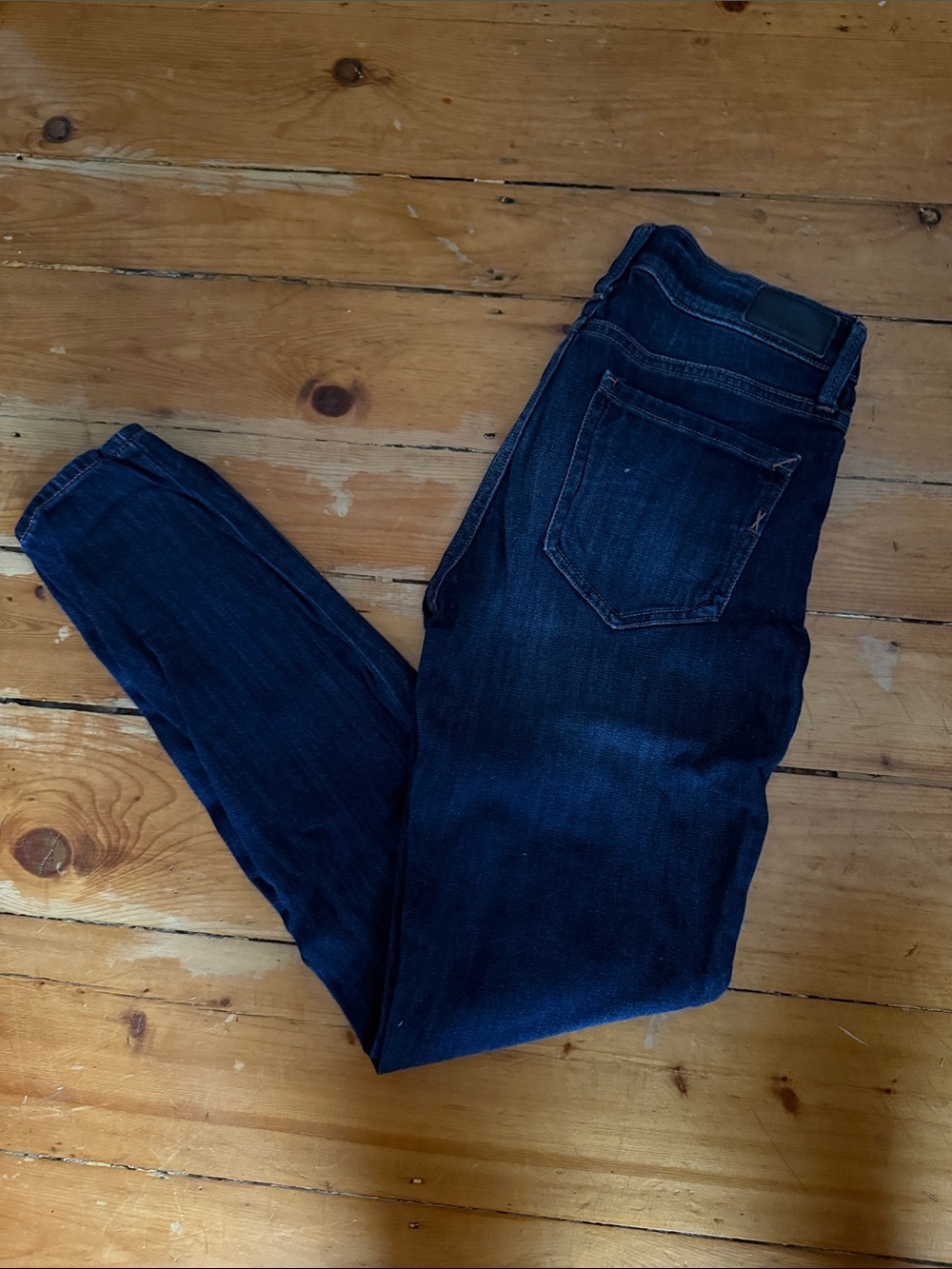 Express Dark Indigo Skinny Jeggings